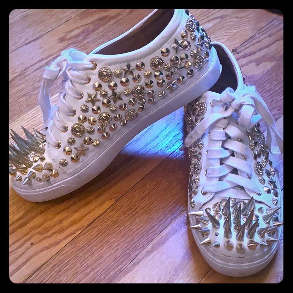 Jeffery Campbell spiked sneakers